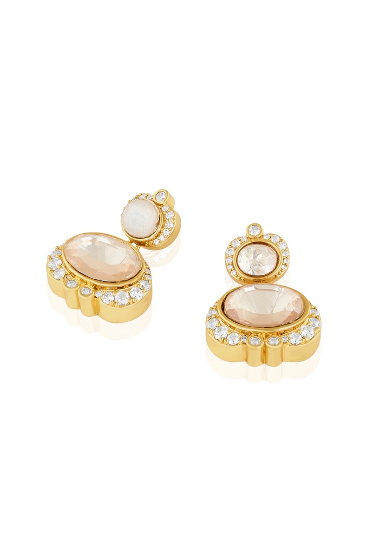 Polki Maharani Drop Earrings