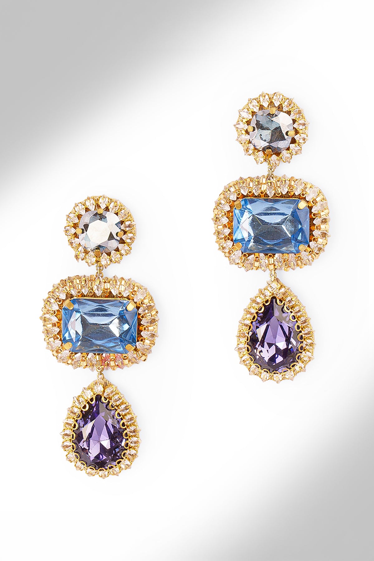 Blue Sashi Earrings