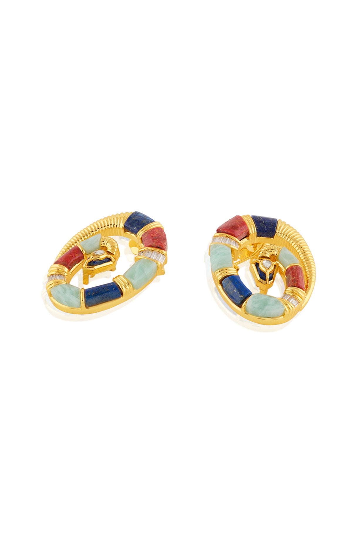 Stellara Statement Studs 18kt Gold Plated
