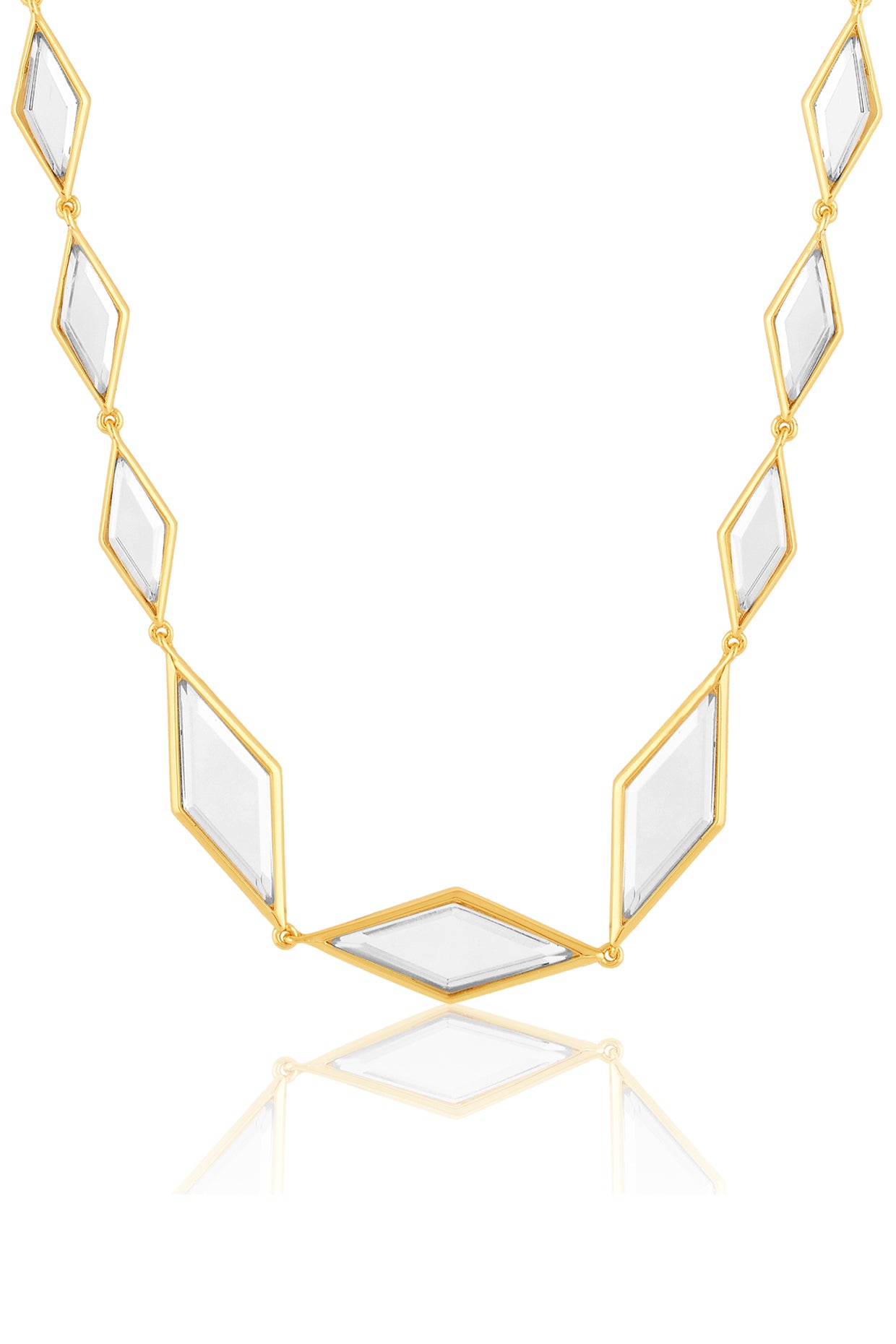 Modern Maharani Bolo Necklace/Headband 18Kt Gold Plated