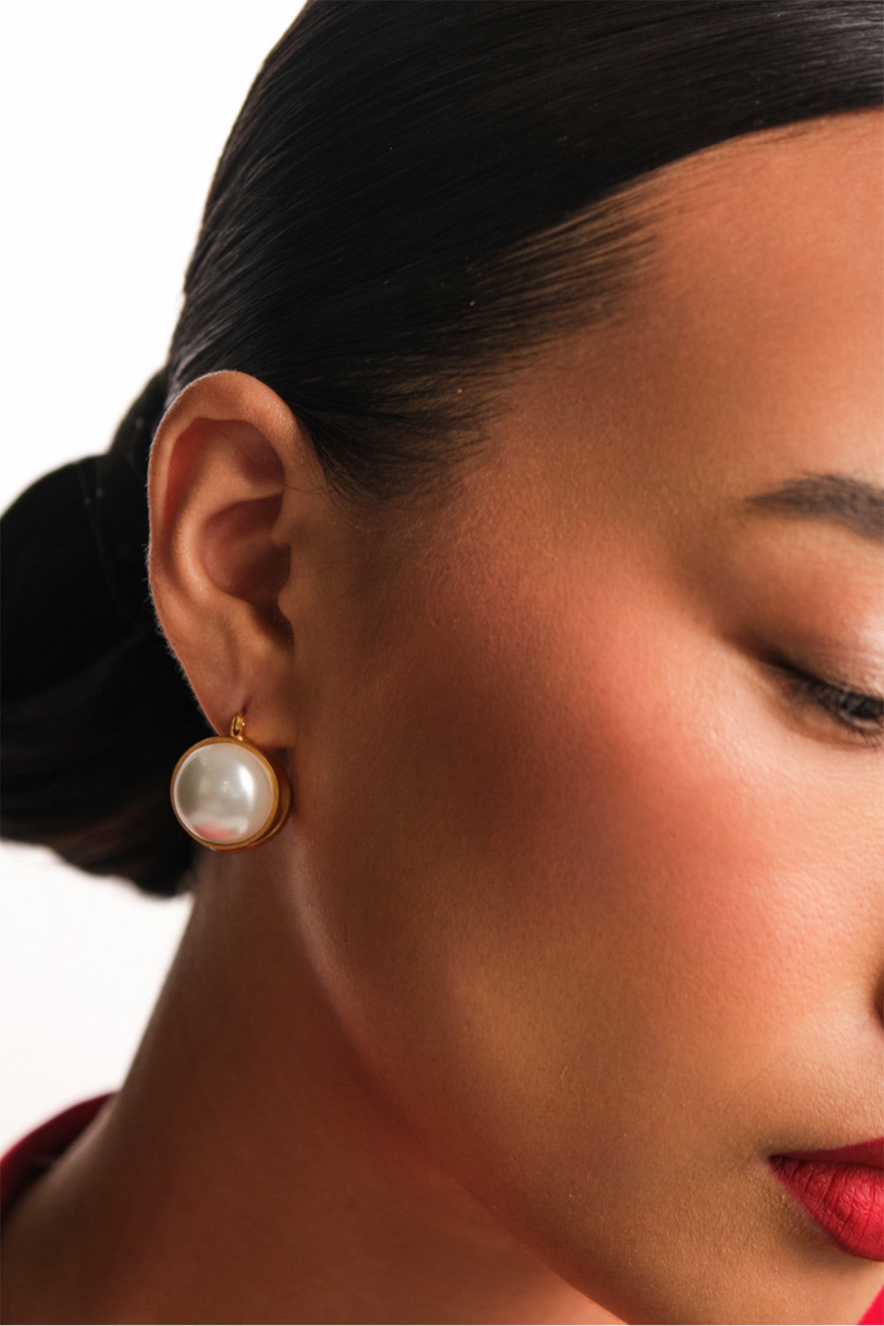 Duo Studs in 22Kt Gold Plating