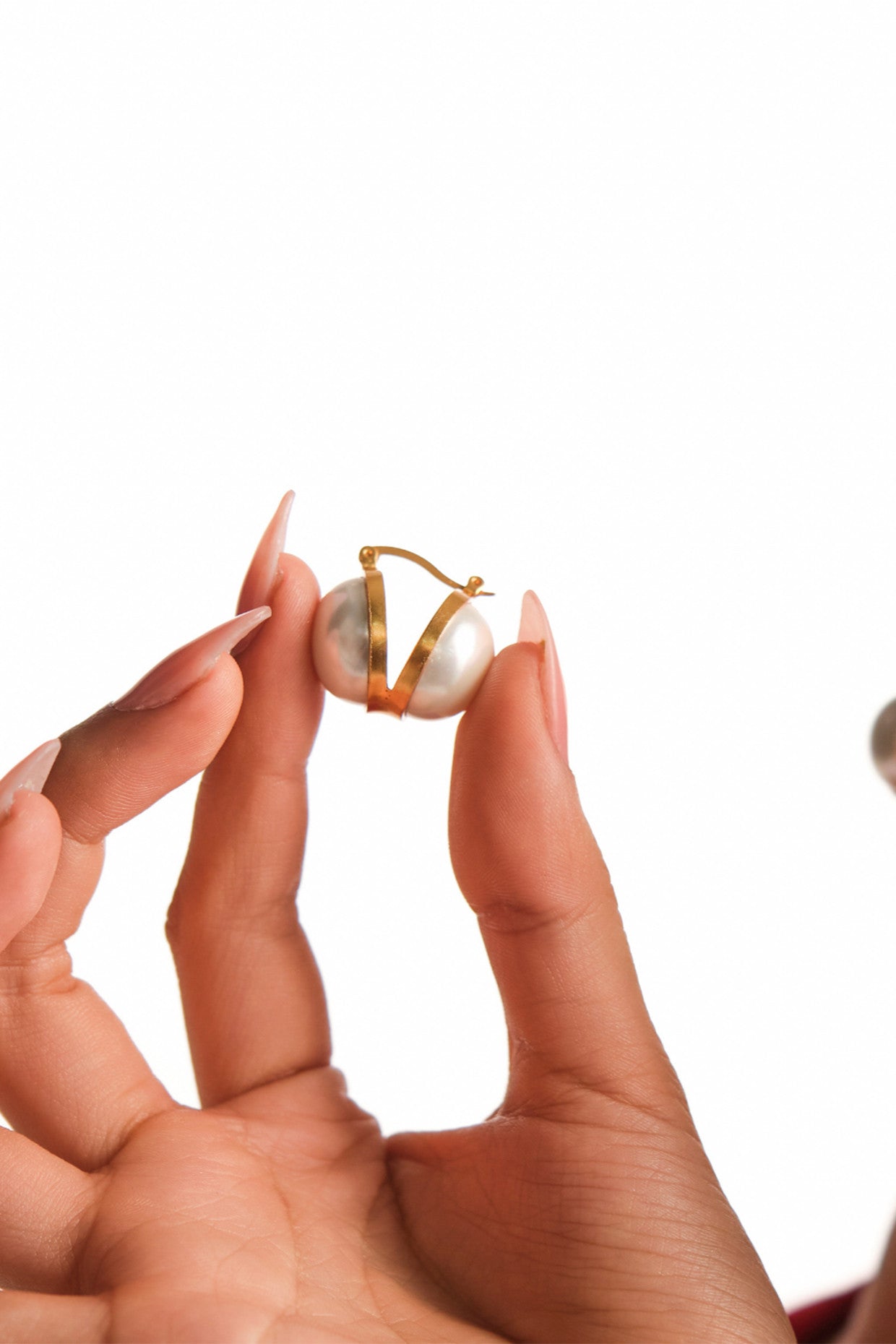 Duo Studs in 22Kt Gold Plating