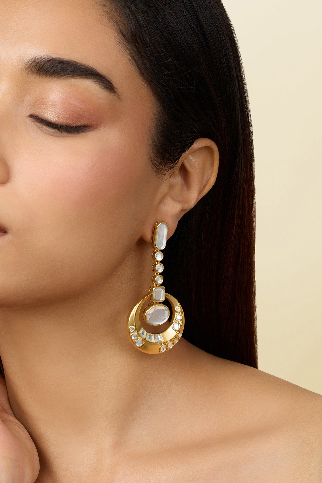 Festive Mirror Danglers