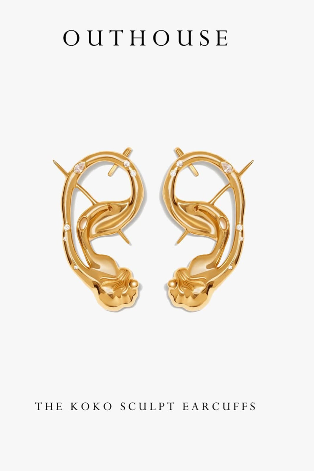 The Koko Sculpt Earcuffs