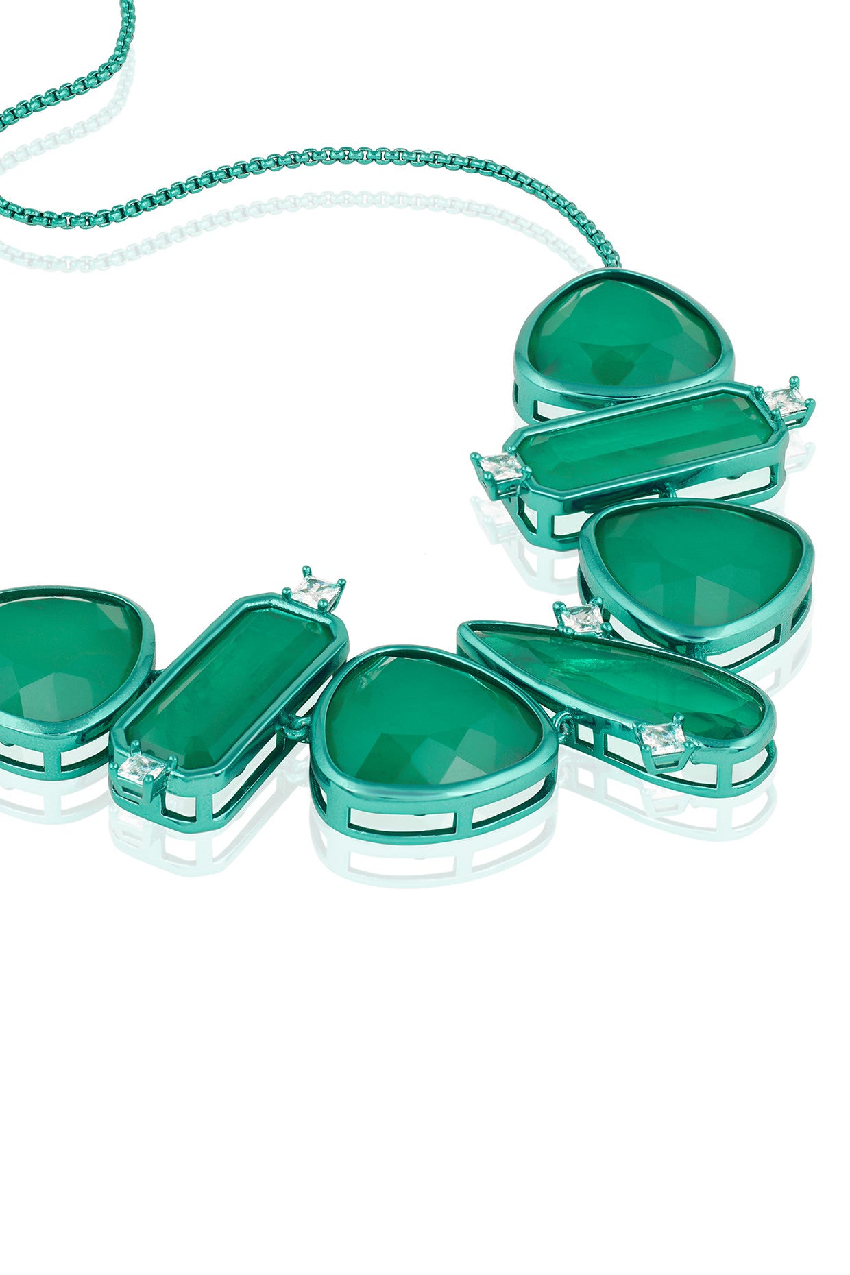 Emerald Flame Choker