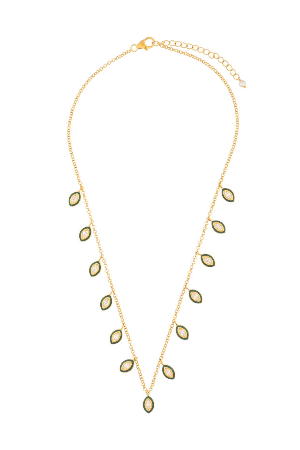 Emerald Green Remi Necklace