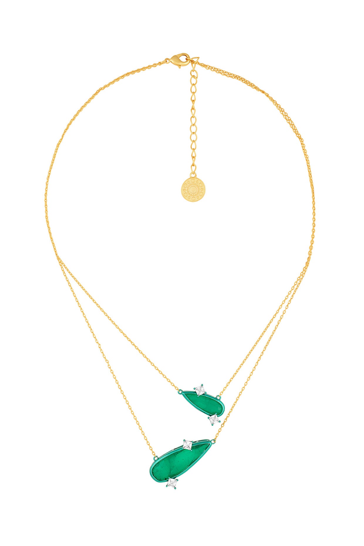 Emerald Layers Necklace