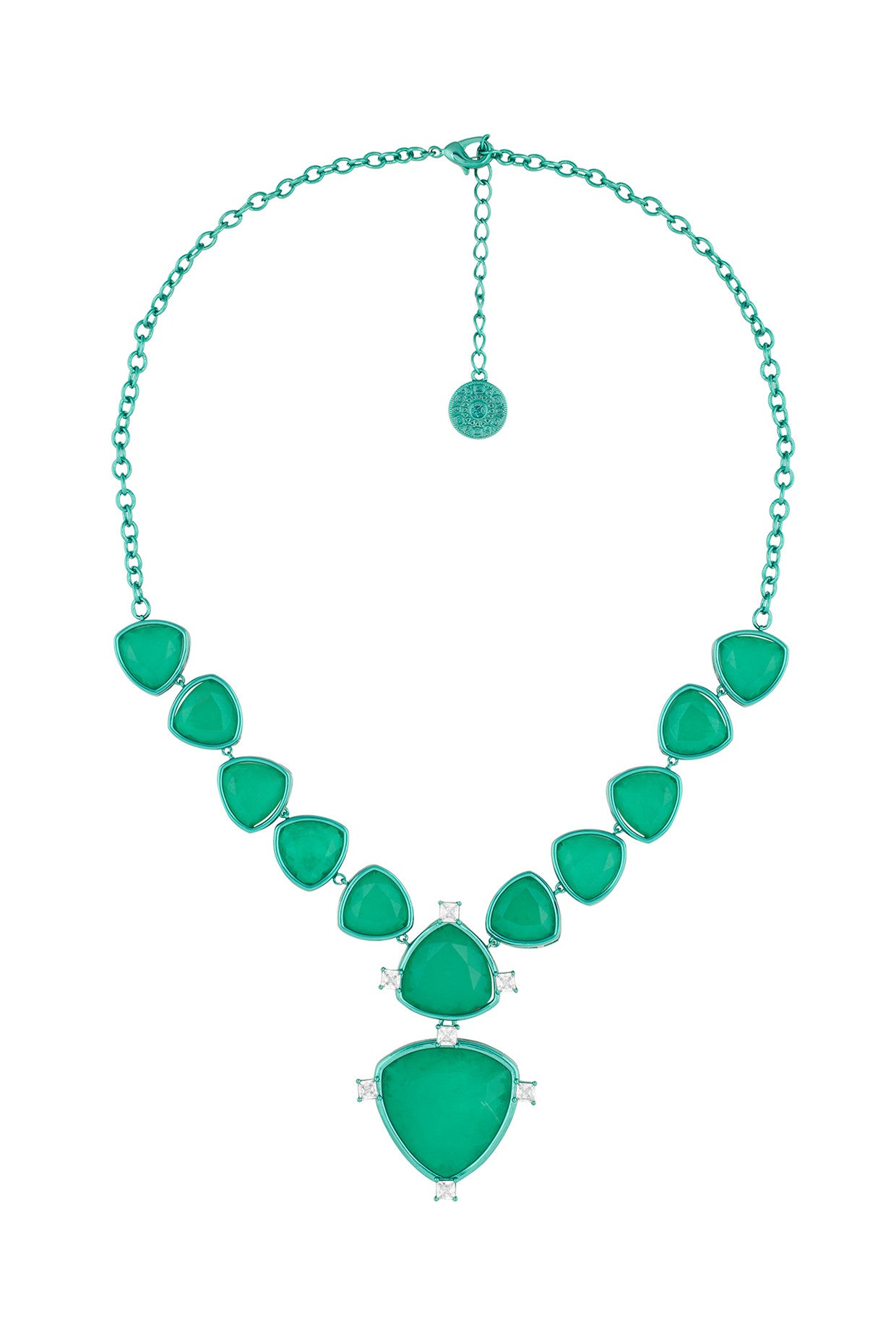 Emerald Regale Collar Necklace