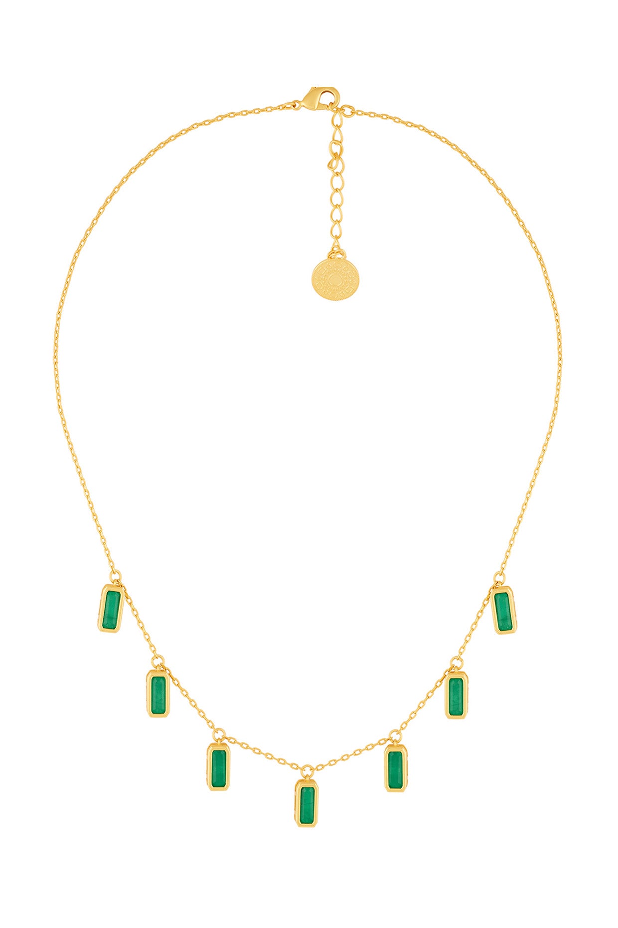 Emerald Stationed Choker