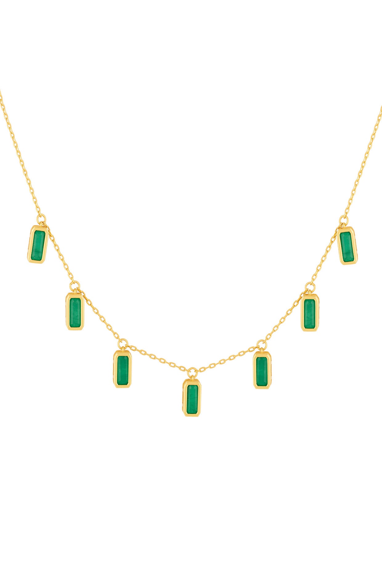 Emerald Stationed Choker