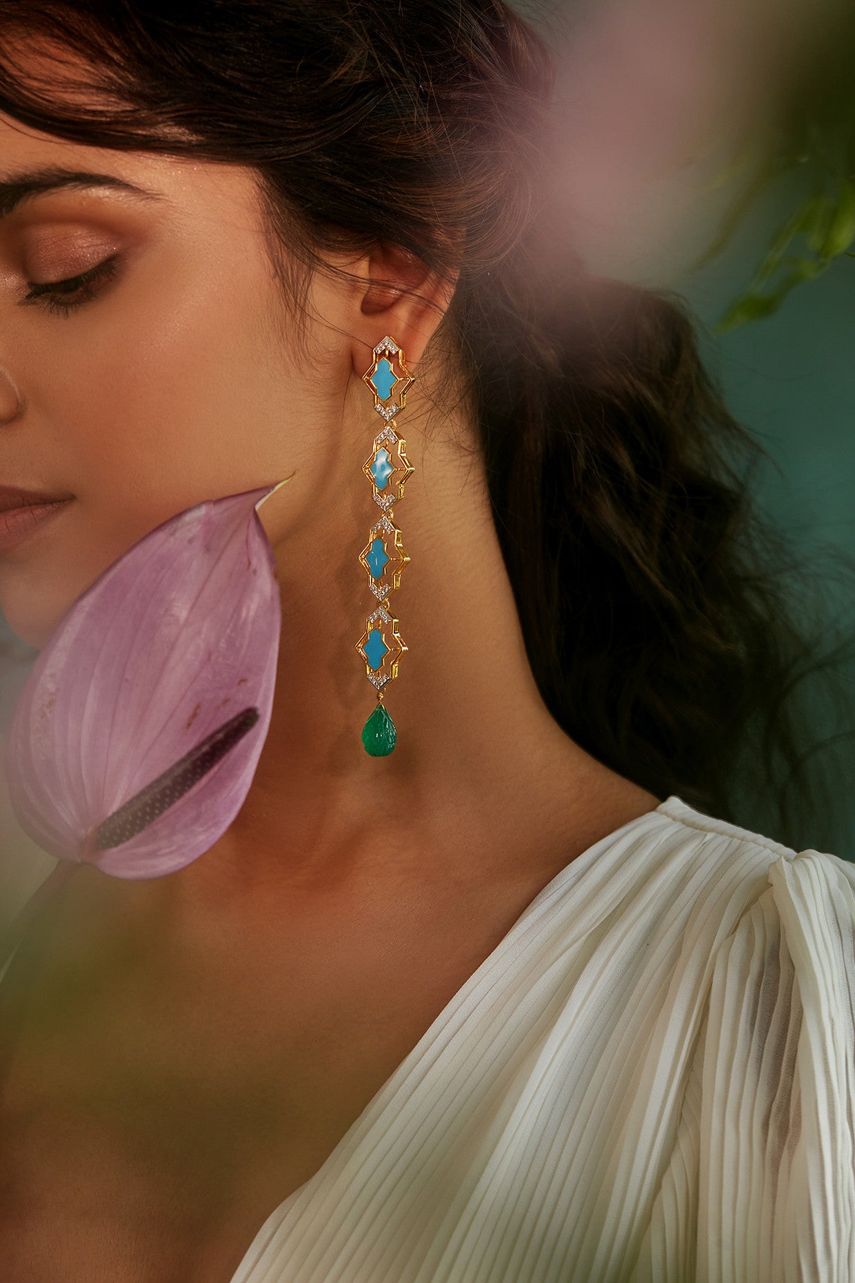 Amelia Ring in 22Kt Gold Plated 925 Sterling Silver