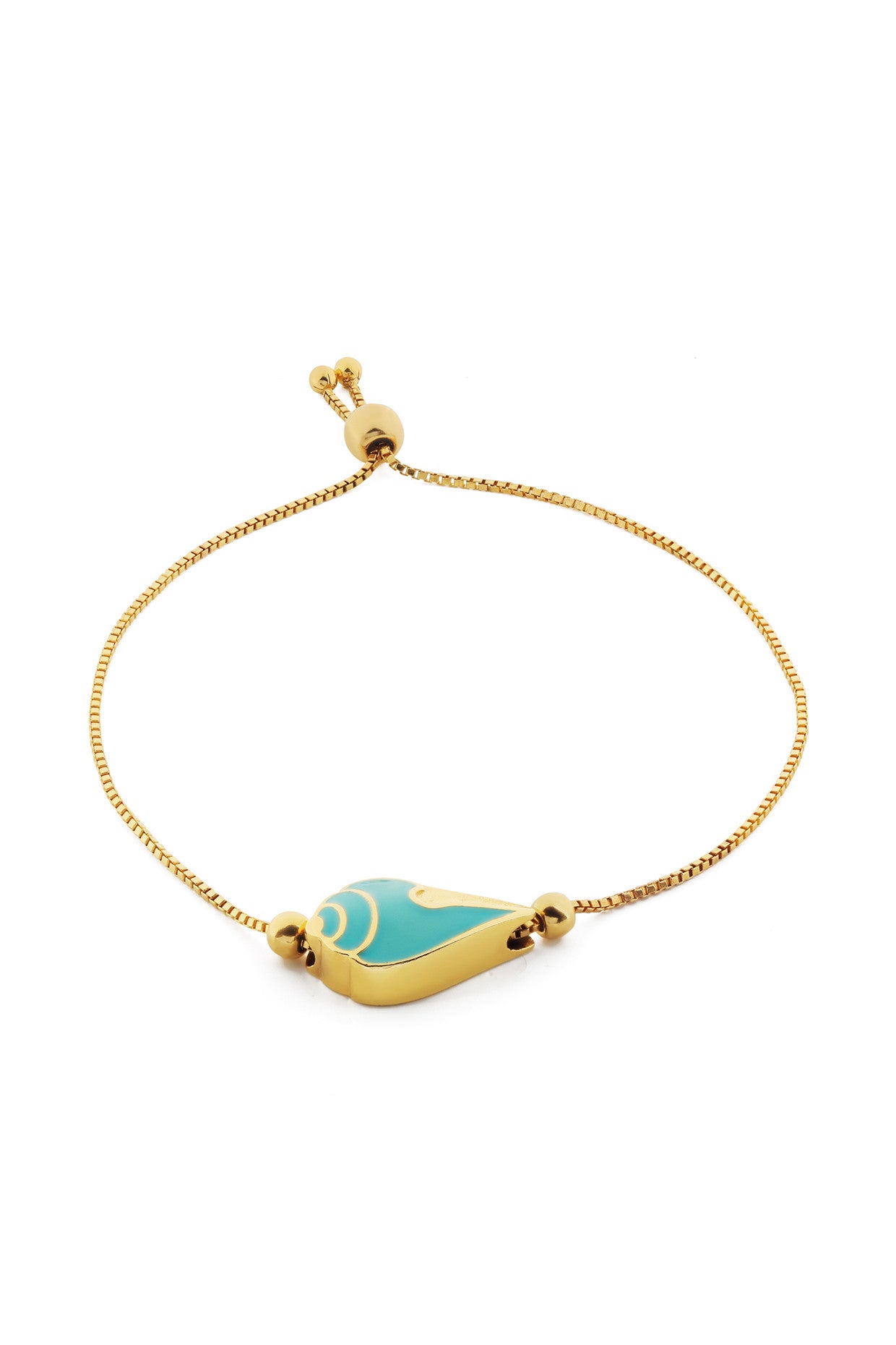 Enamel Sea Shell Bracelet