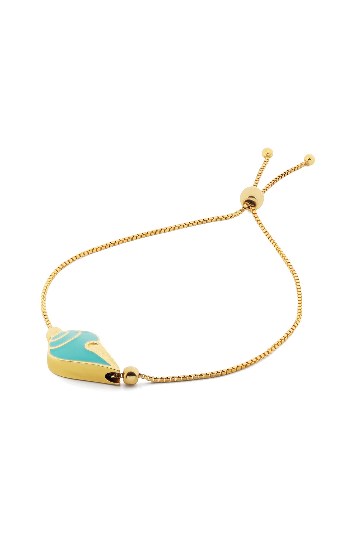 Enamel Sea Shell Bracelet