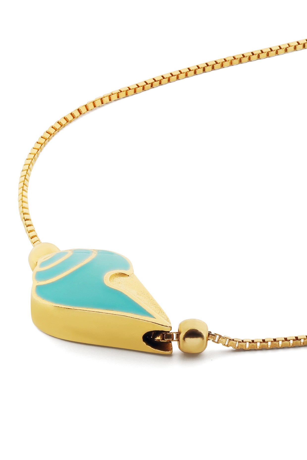 Enamel Sea Shell Bracelet
