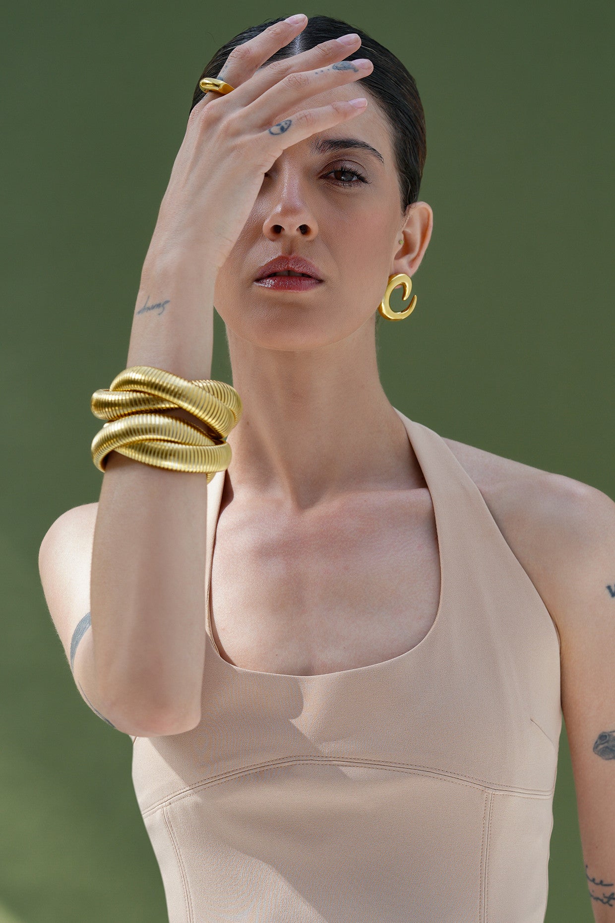 Entangle Bracelet 18k Gold Plated