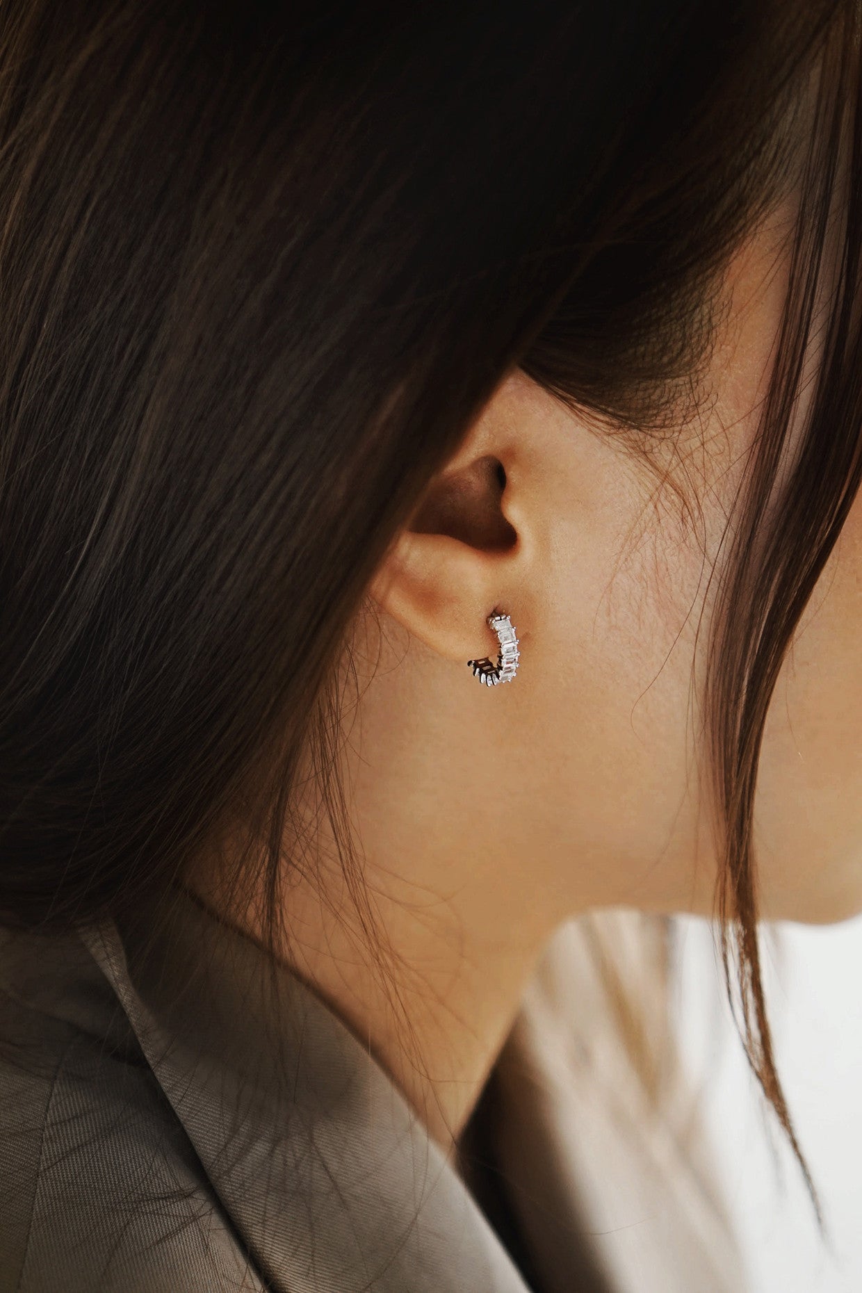 Eternity Diamante Earrings