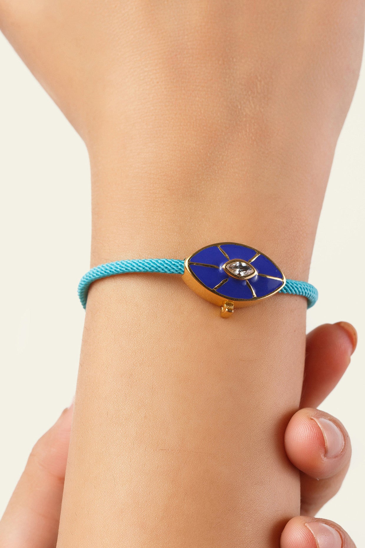 Evil Eye Enamel Bracelet