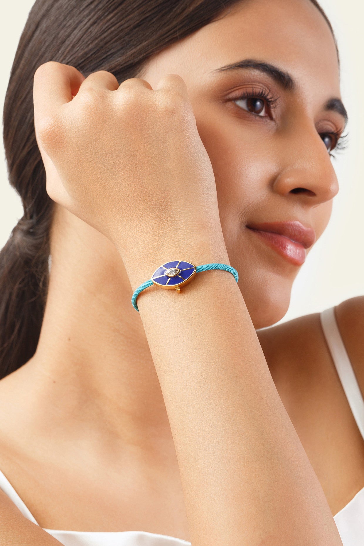Evil Eye Enamel Bracelet
