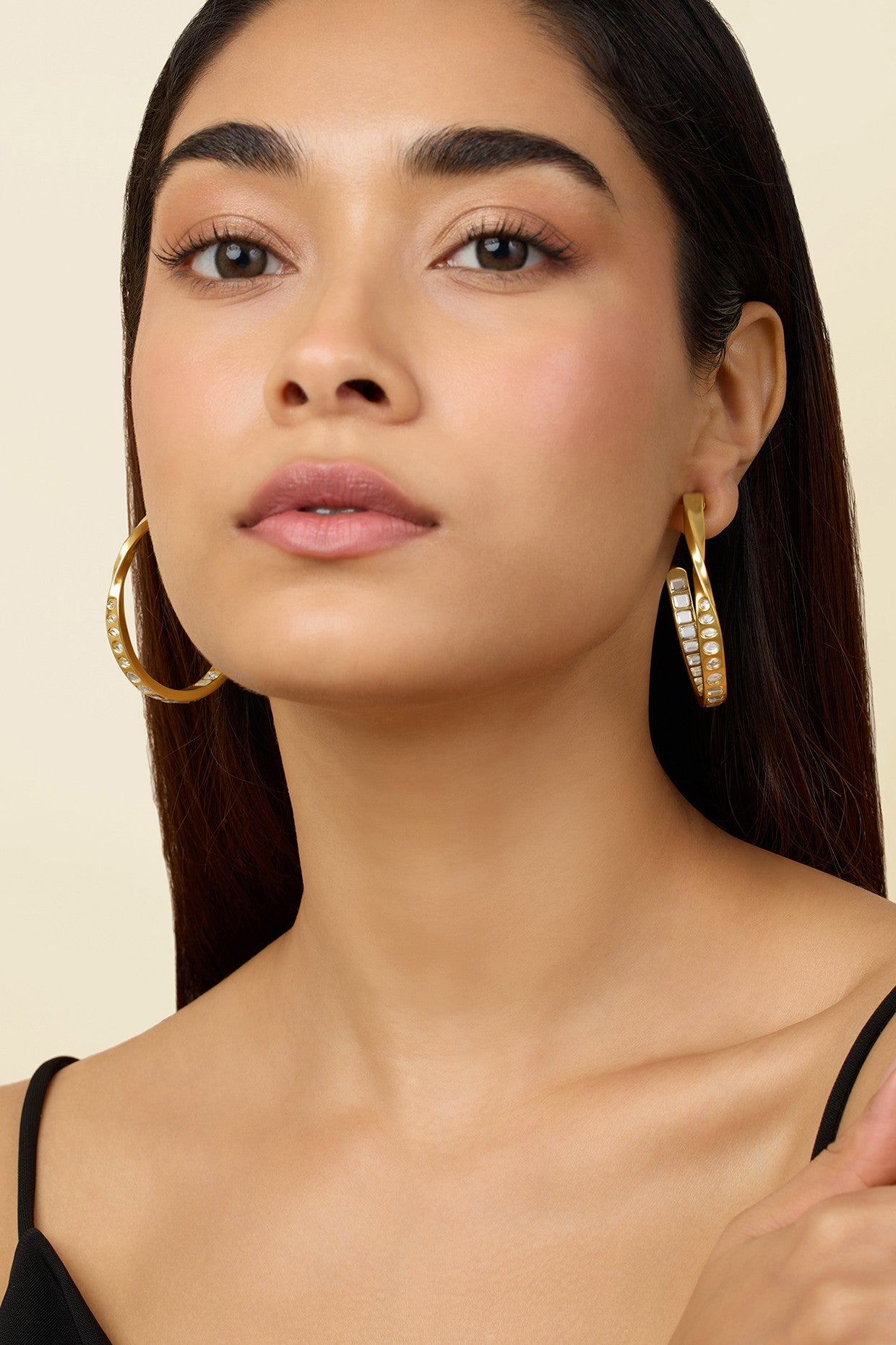 Festive Joy Statement Hoops