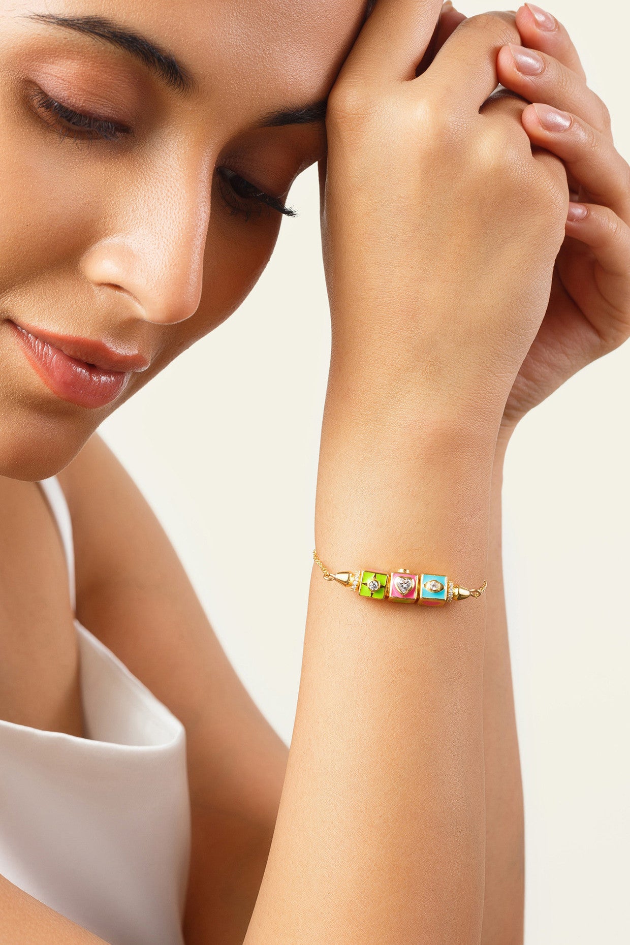 Fidgeting Heart Bracelet