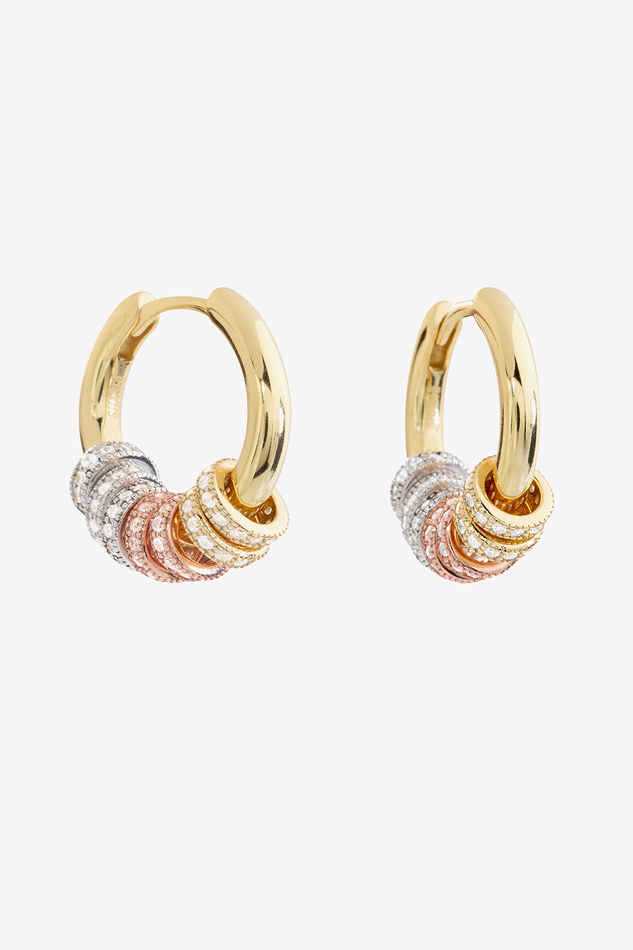 Gaia Pave Hoops