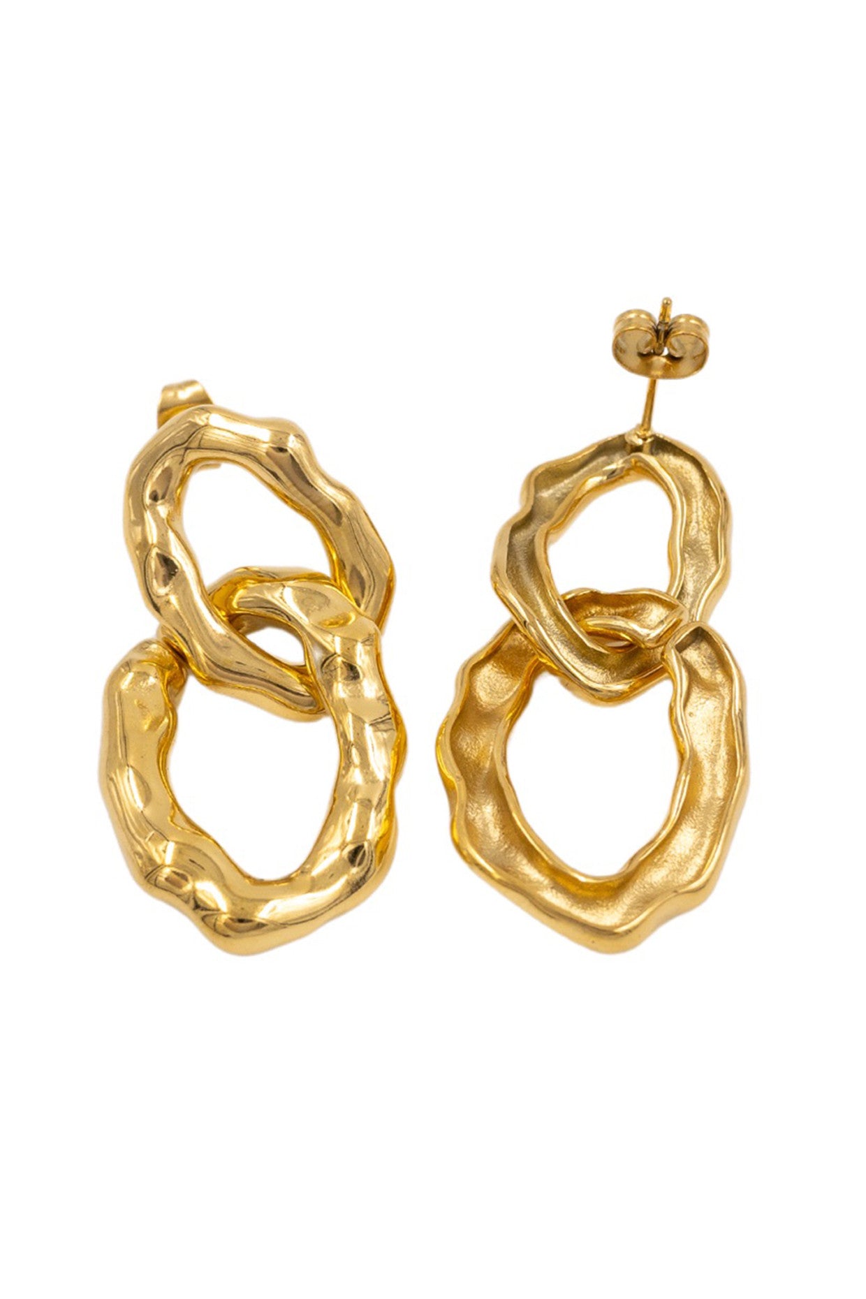 18kt Gold Plated Danglers