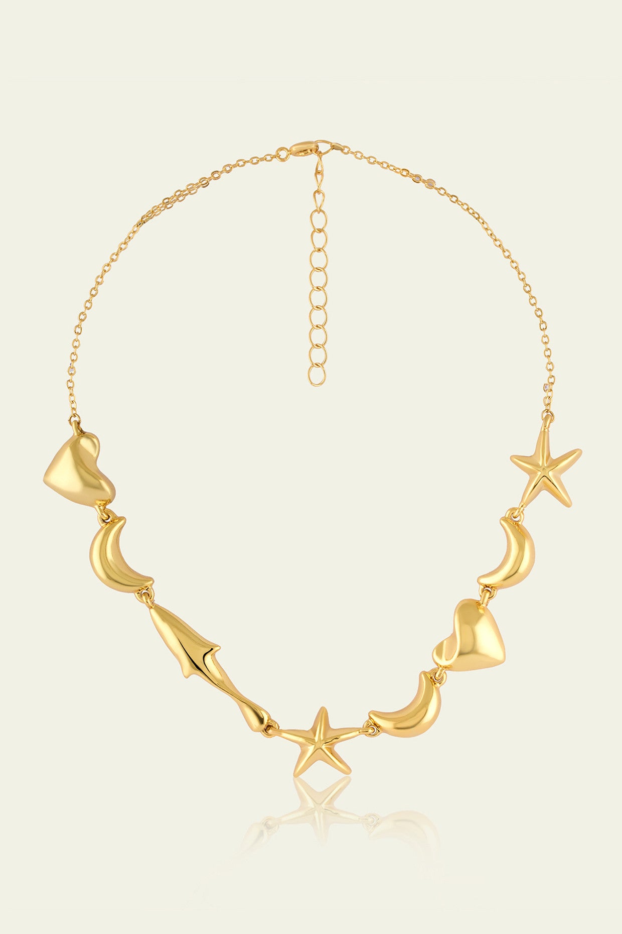 Gold Charm Necklace