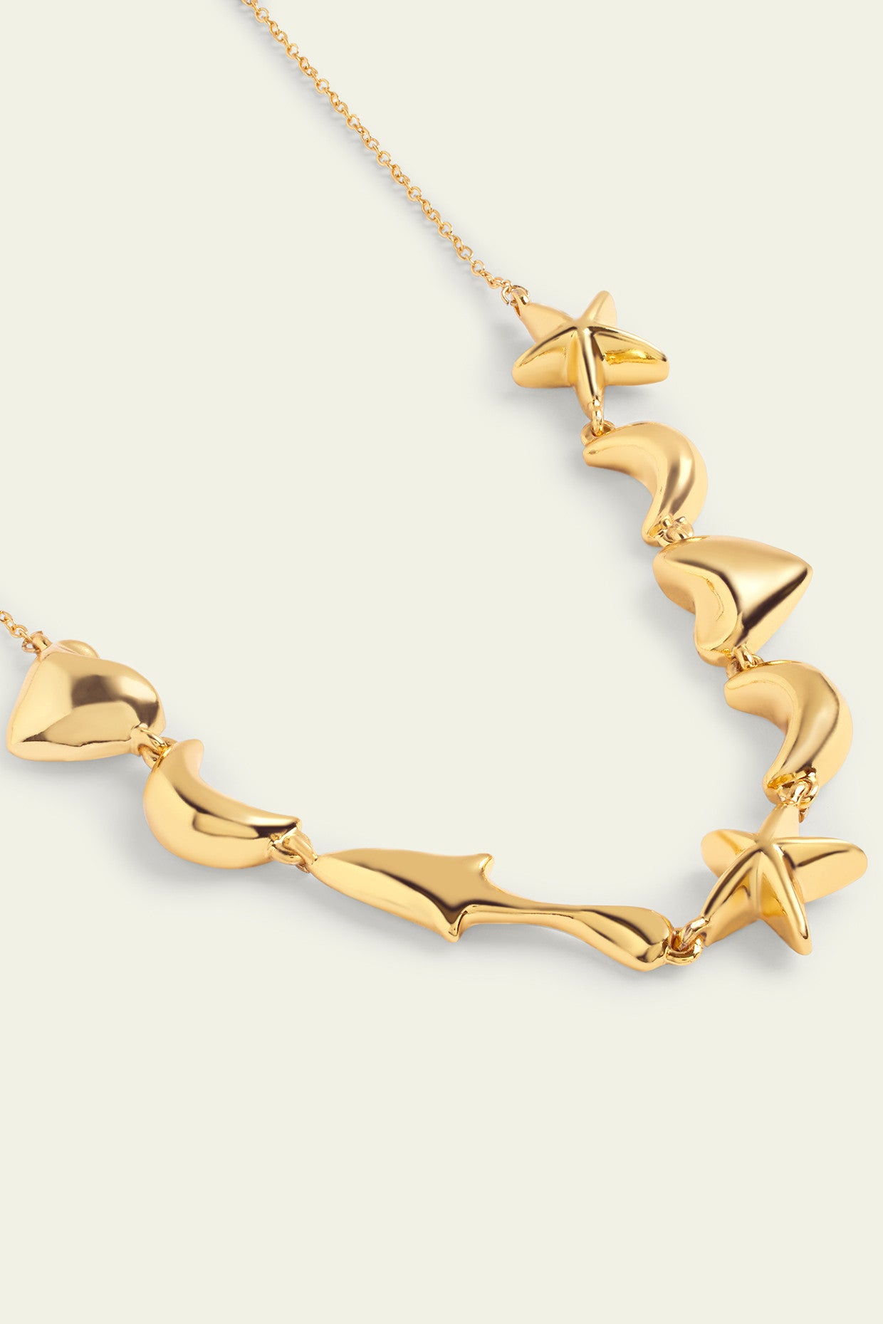 Gold Charm Necklace