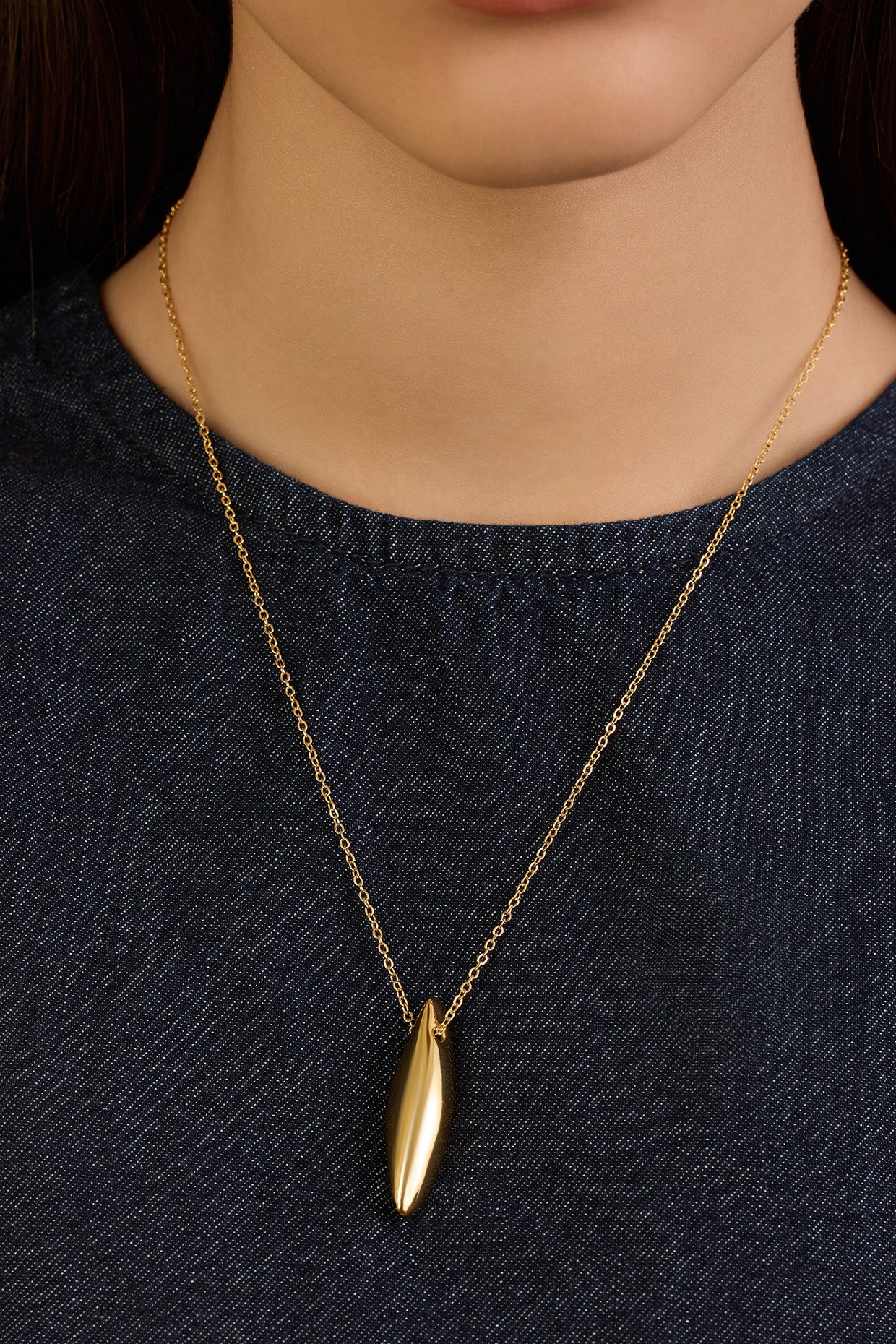 Gold Drop Necklace