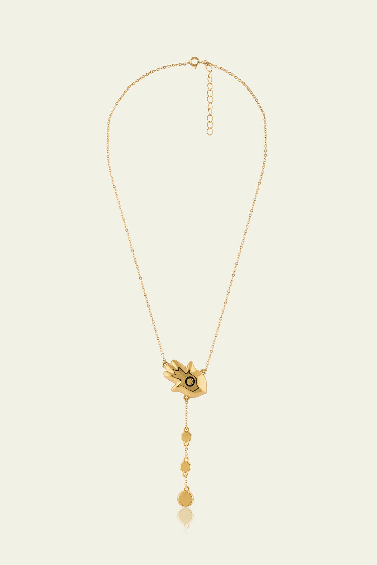 Gold Hamsa Lariat