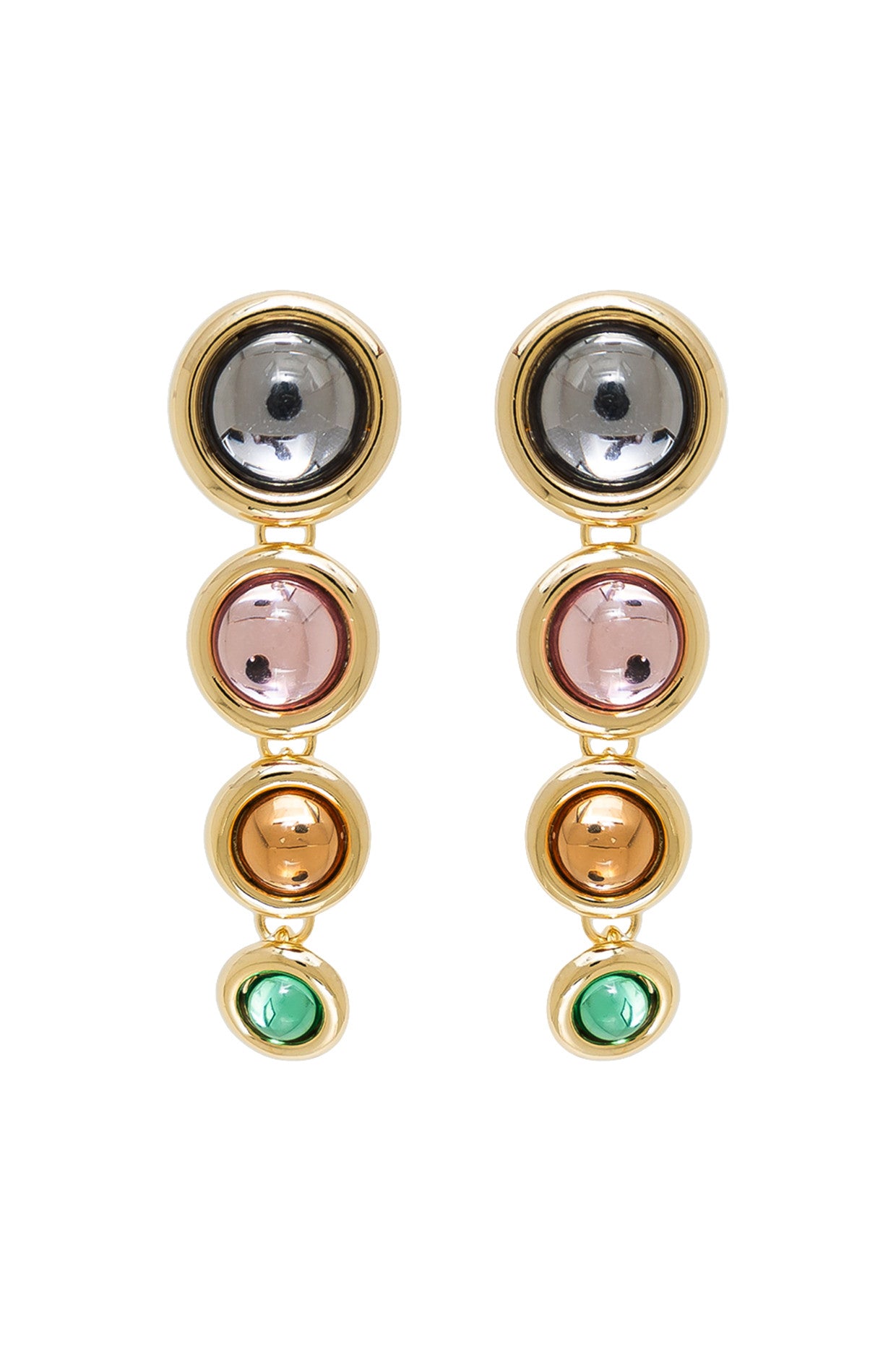 Gold Plated Color Drop