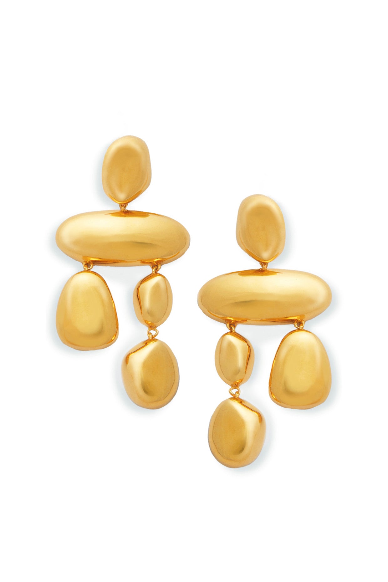 Gold Plated Dangler Earrings