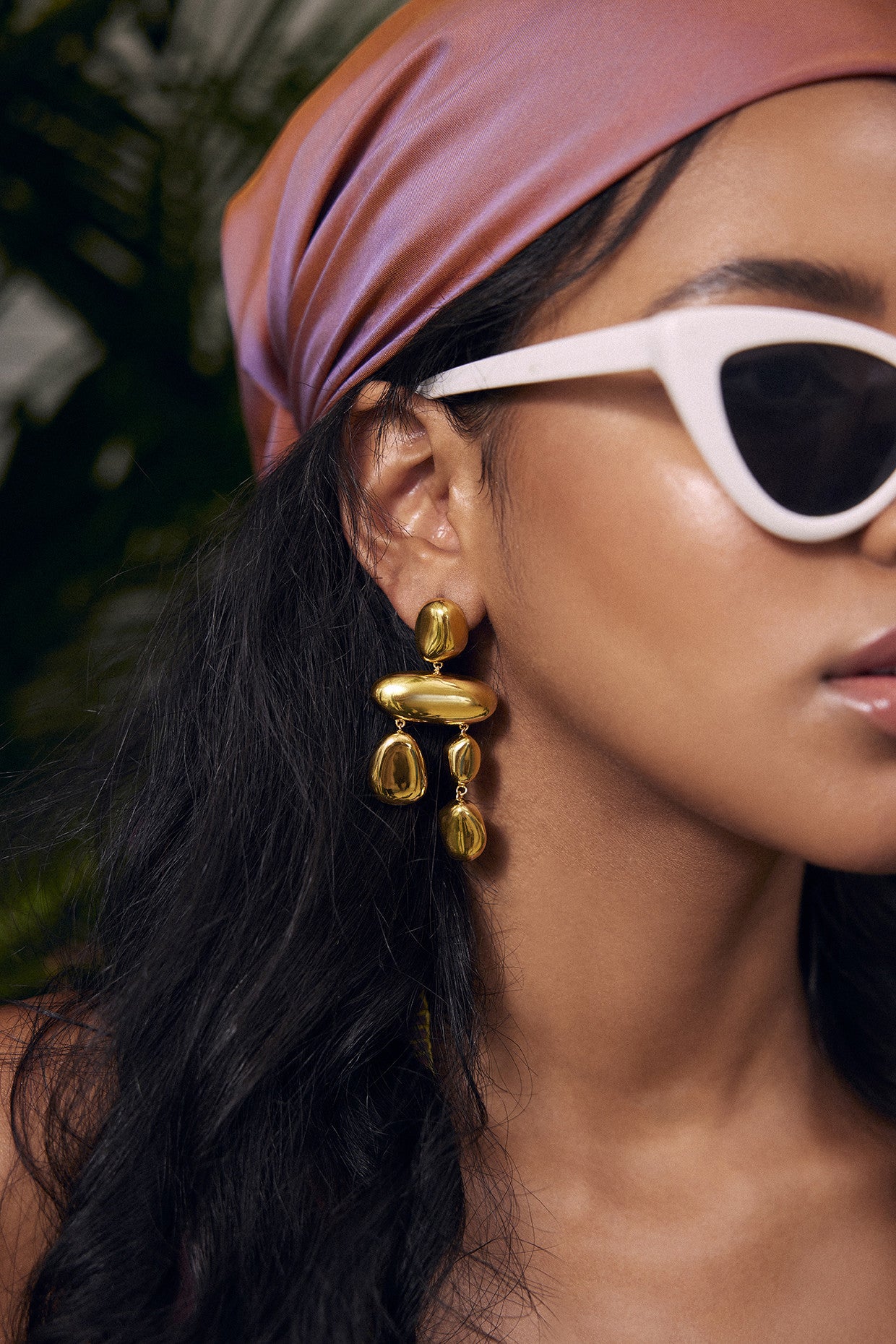 Gold Plated Dangler Earrings