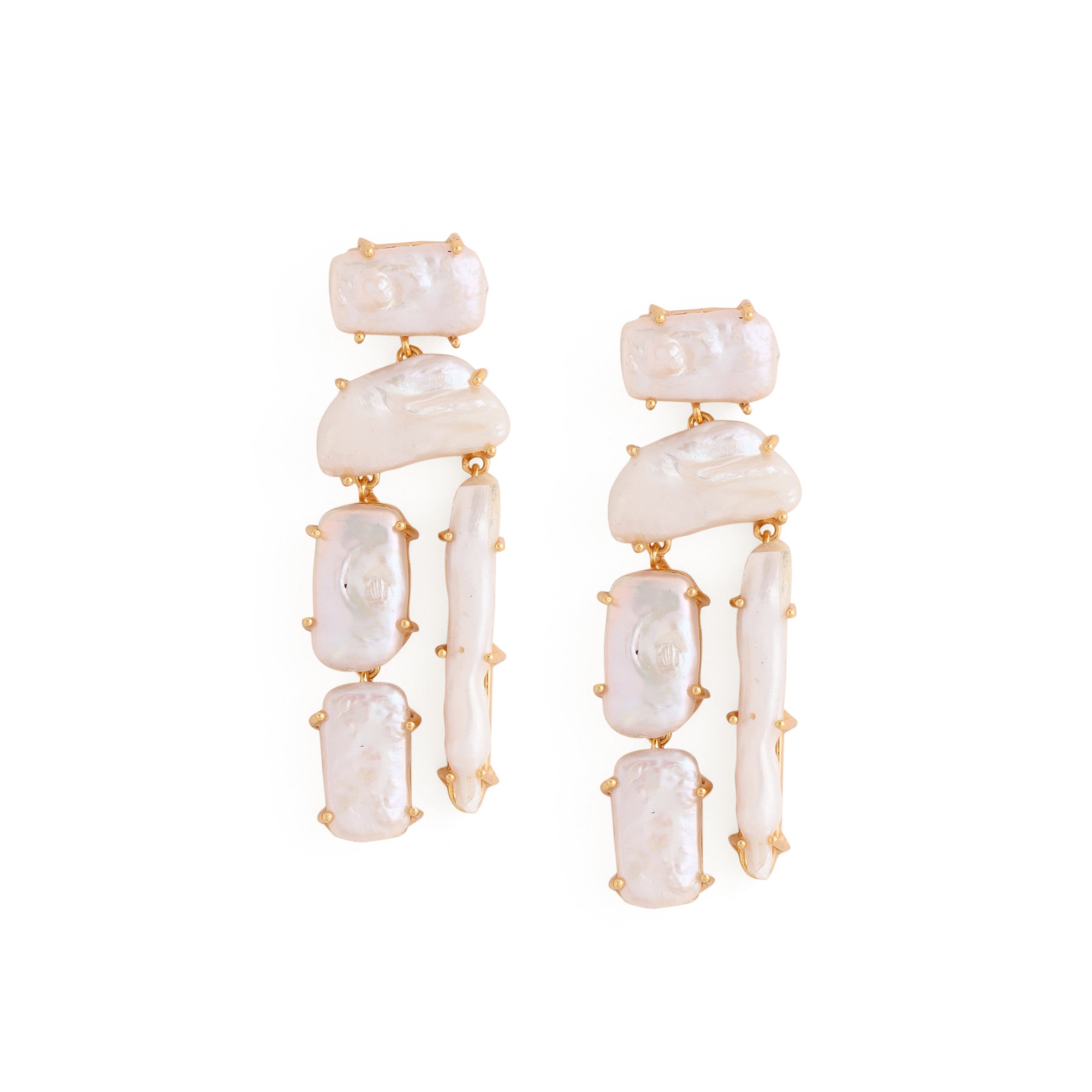 Gold Plated Danglers