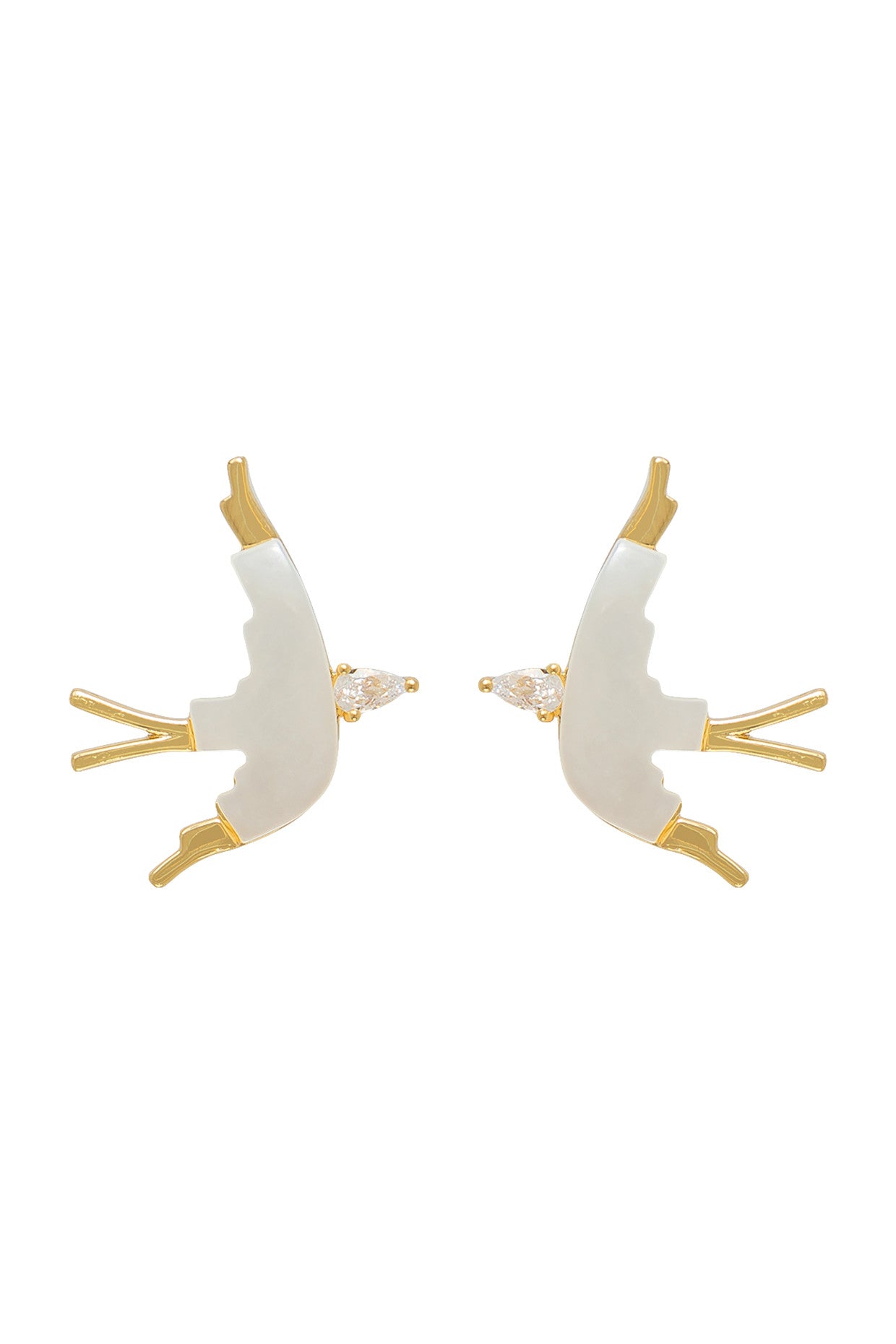 Gold Plated Fly Free Studs