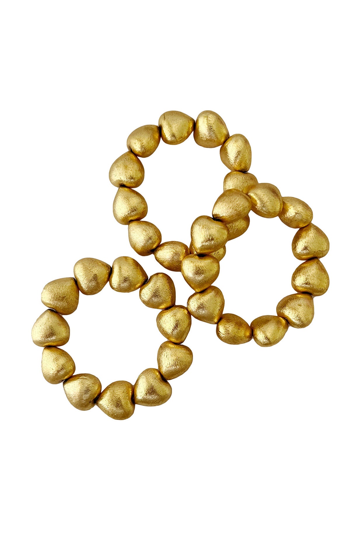 Gold Plated Heart Bomb Bracelet