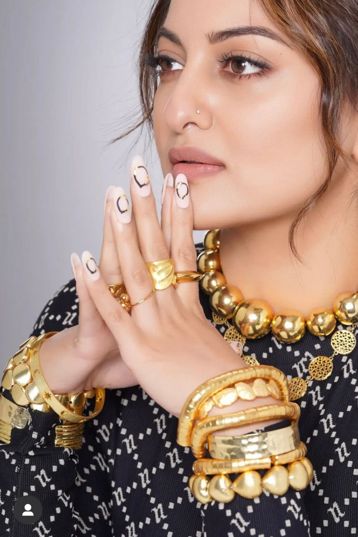 Gold Plated Heart Bomb Bracelet