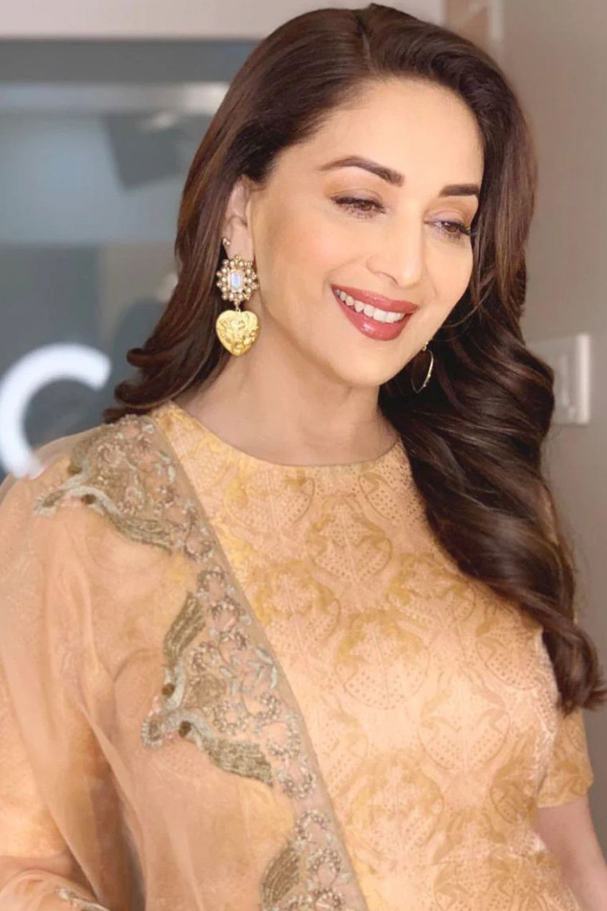 Gold Plated Adele Mirror Tops