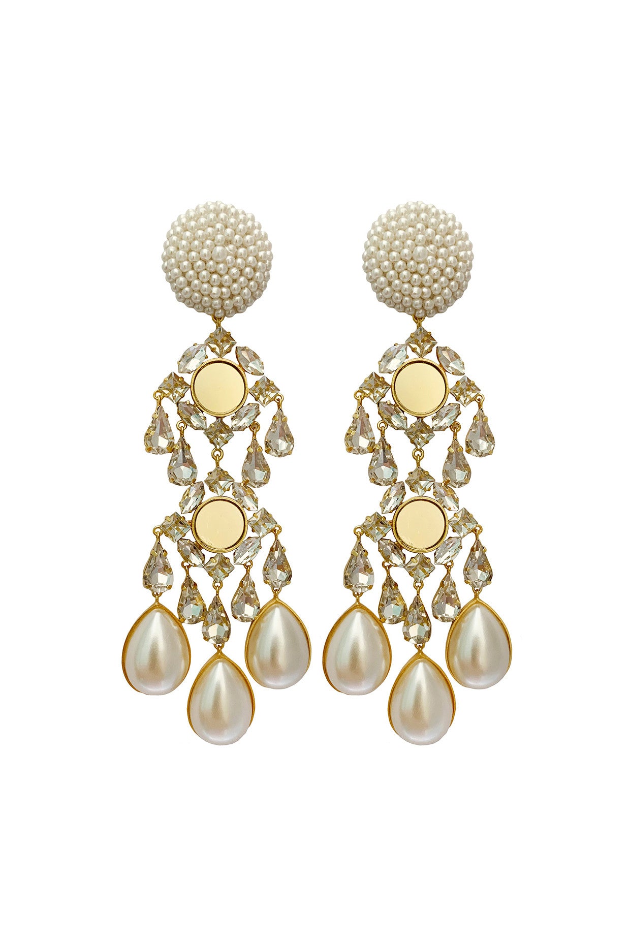 Gold Plated Sitaara Danglers