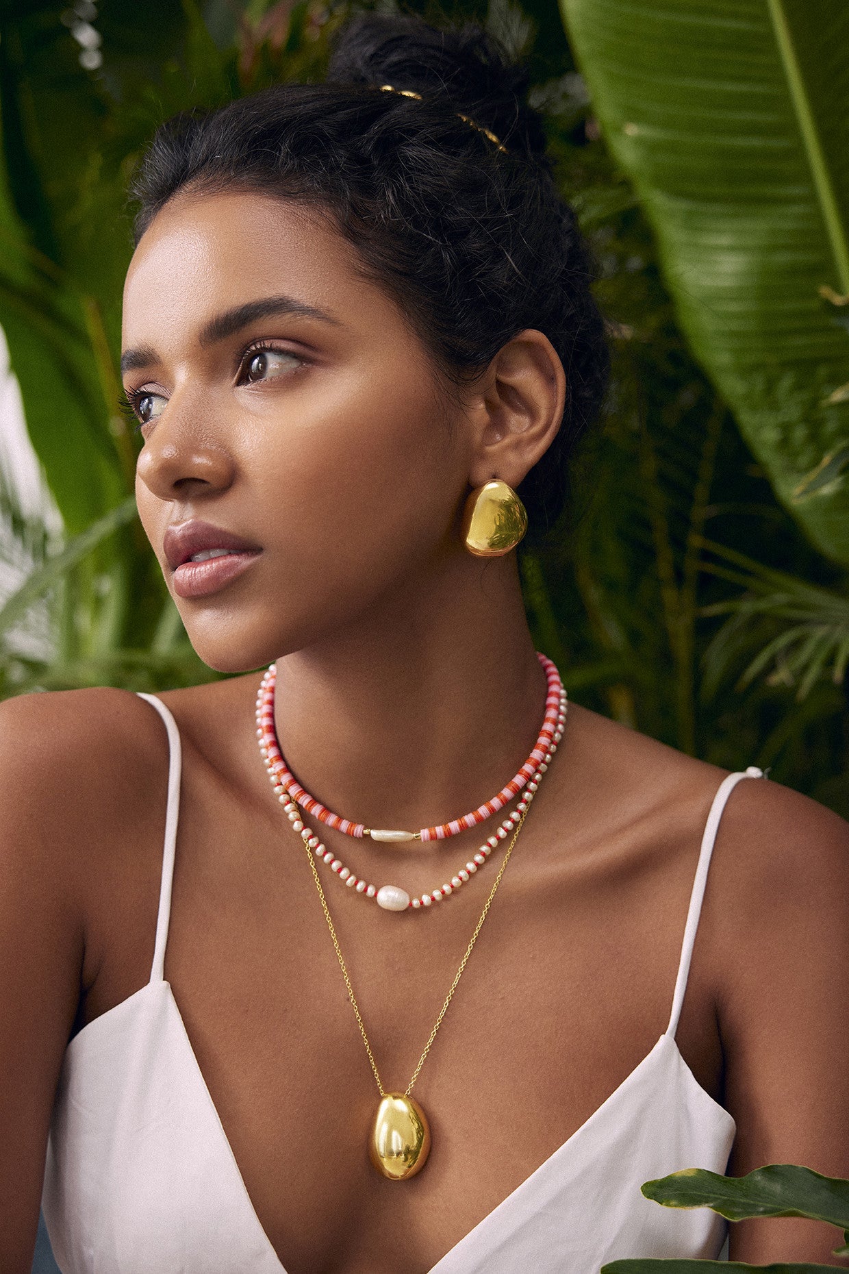 Gold Plated Stud Earrings