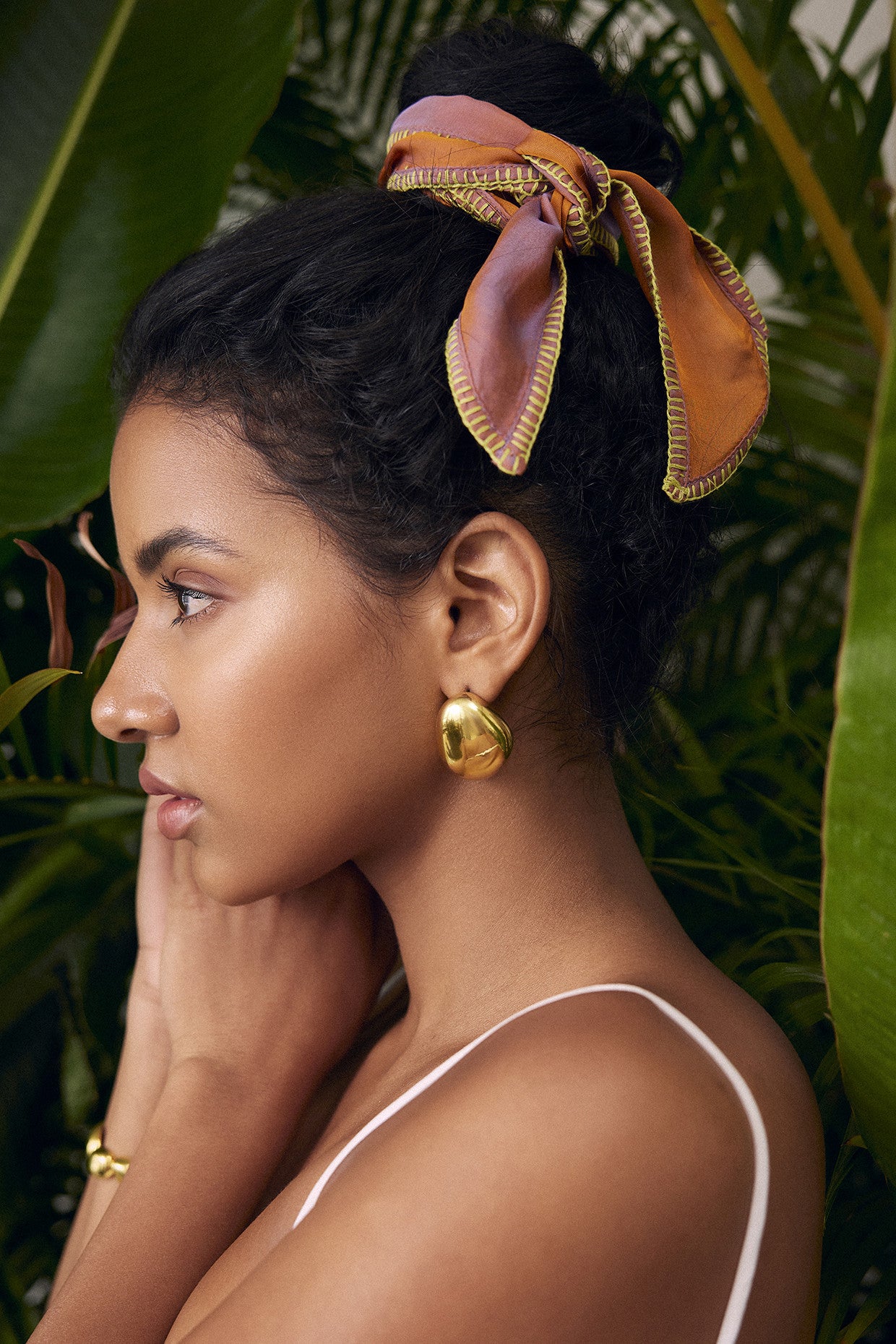 Gold Plated Stud Earrings