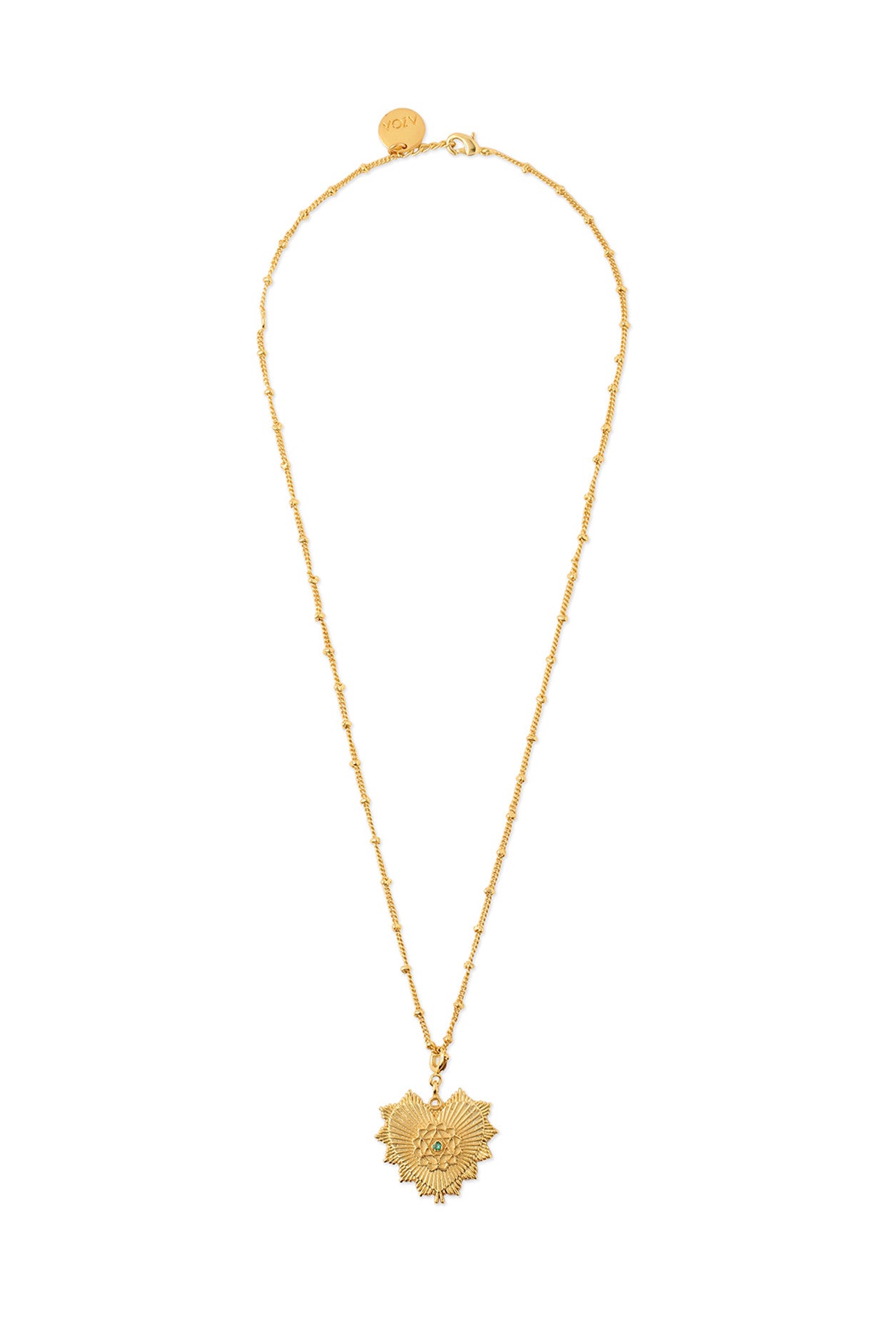 Heart Chakra Charm Necklace