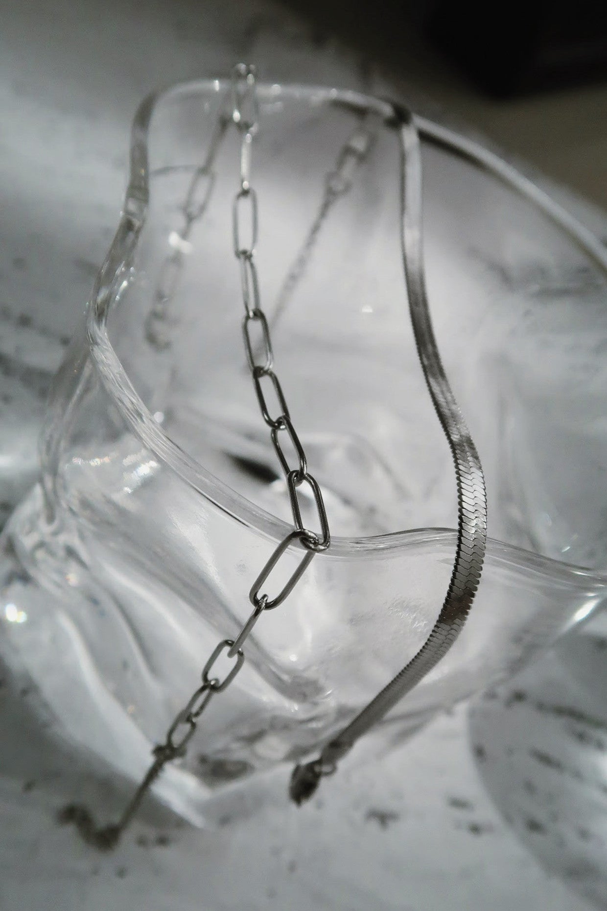 Herringbone Silver Bracelet