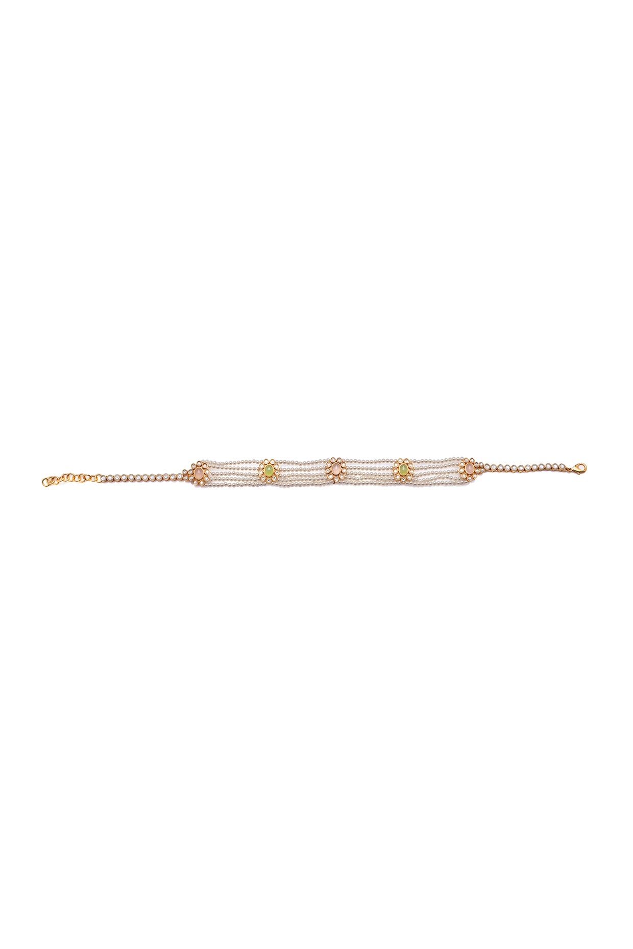 22kt Gold Plated Willow Choker Necklace