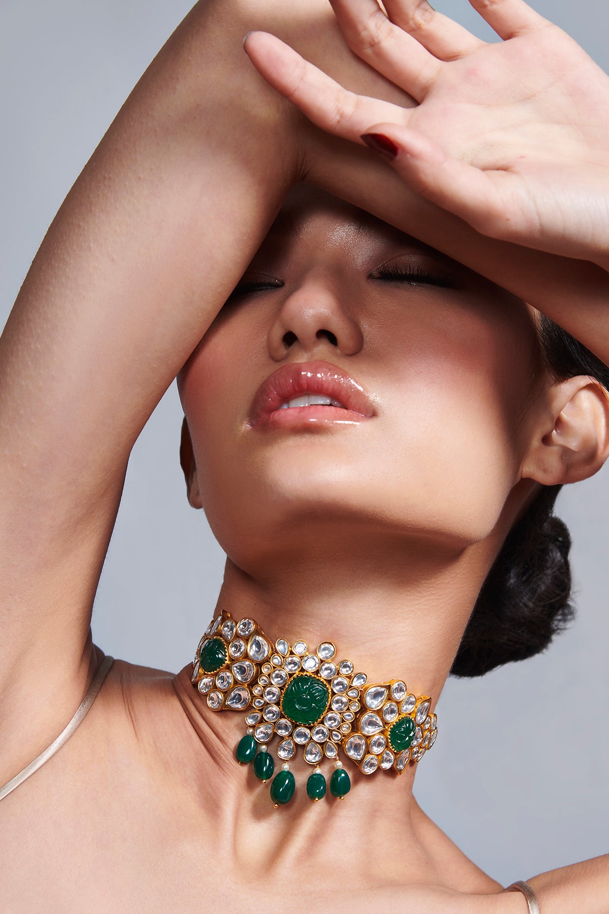 22kt Caesey Choker Necklace