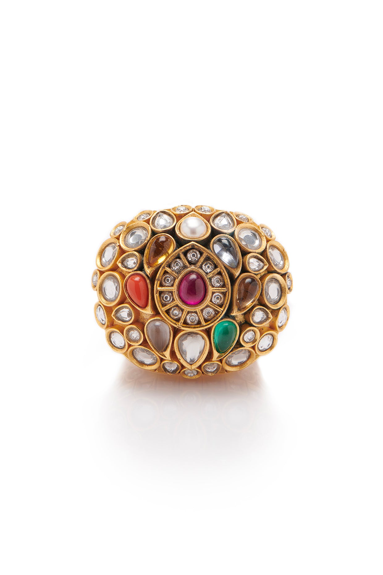 22kt Gold Plated Dilnaaz Ring