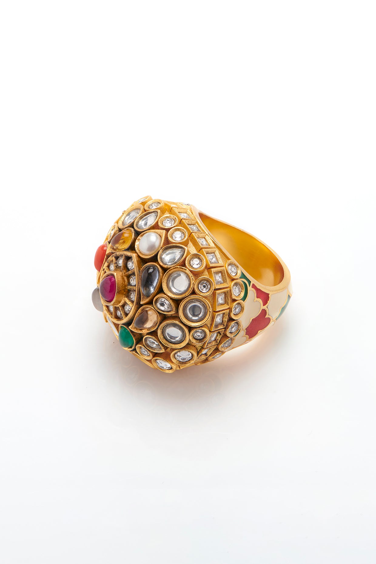 22kt Gold Plated Dilnaaz Ring