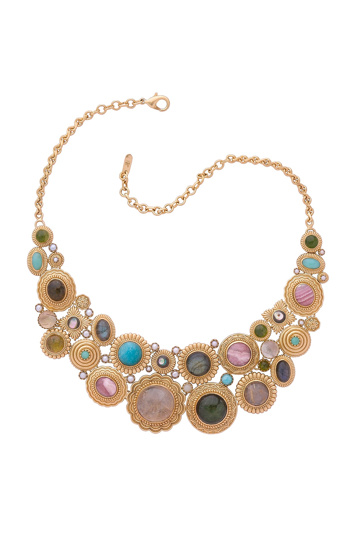 22kt Gold Plated Azra Majestic Necklace