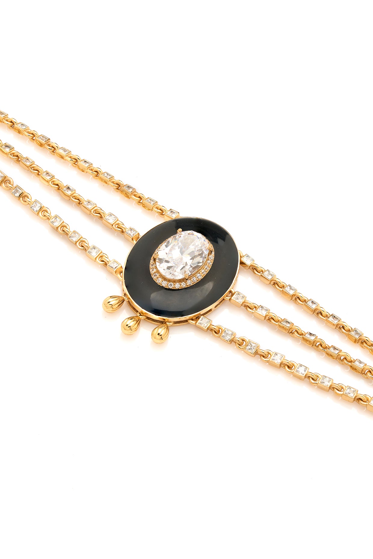 22kt Gold Plated Numisma Iconic Choker Necklace