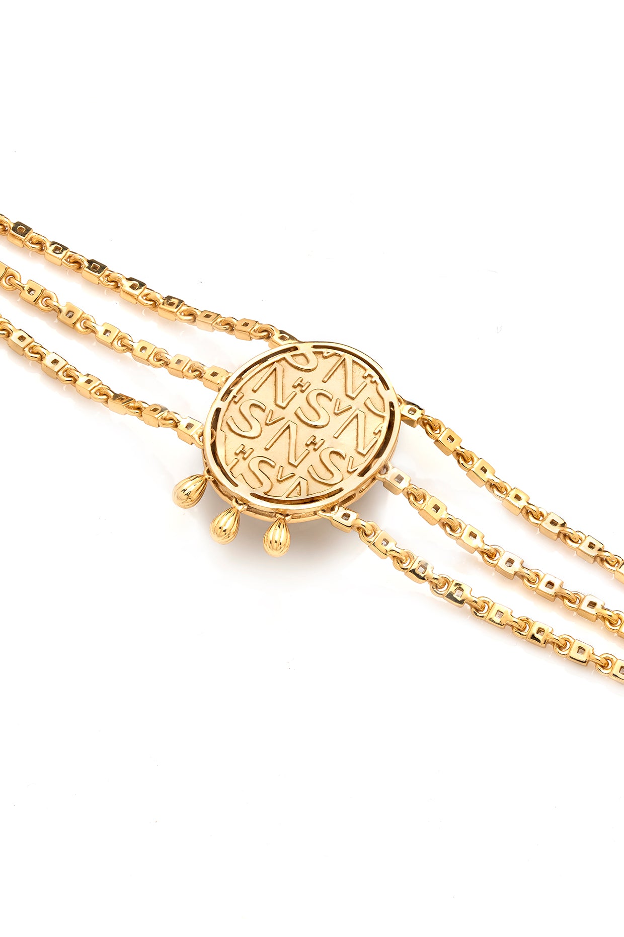 22kt Gold Plated Numisma Iconic Choker Necklace